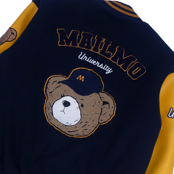 Varsity Jacket Bear Navy