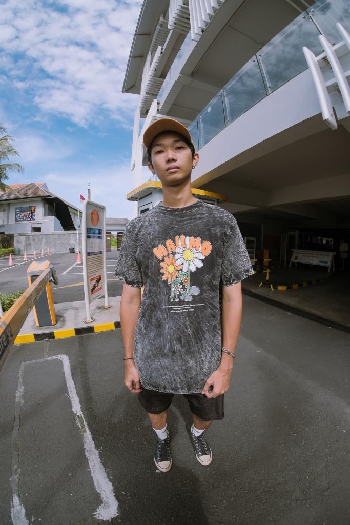 Tees Sunflower Wash Black
