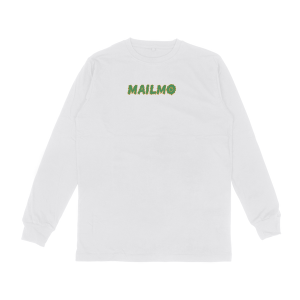 Long Tees Leaf White
